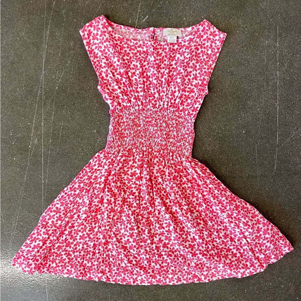 Kate Spade Girl’s / Children’s Pink Floral dress 7Y